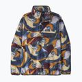 Дамски поларен суитшърт Patagonia Lightweight Synchilla Snap-T Pullover smudge: smolder blue 4