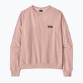 Дамски суитшърт Patagonia Daily Crew pink frost