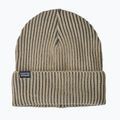 Зимна шапка Patagonia Fishermans Rolled Beanie contrast stripe: weathered stone
