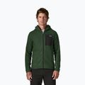 Мъжки суитшърт за трекинг Patagonia R1 Air Full-Zip Hoody treeline green