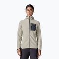Дамски поларен суитшърт Patagonia R1 Air Full-Zip Hoody birch white