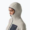 Дамски поларен суитшърт Patagonia R1 Air Full-Zip Hoody birch white 4