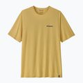 Мъжка тениска Patagonia Capilene Cool Daily Boardshort Logo limestone yellow - light limestone yellow x-dye
