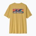Мъжка тениска Patagonia Capilene Cool Daily Boardshort Logo limestone yellow - light limestone yellow x-dye 2