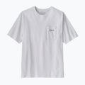 Мъжка тениска Patagonia Boardshort Logo Pocket Responsibili fiber white