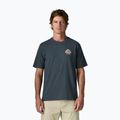 Мъжка тениска Patagonia Great Waves Responsibili-Tee summit blue