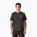 Мъжка тениска Patagonia Fitz Roy Foothills ink black