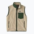 Мъжки елек Patagonia Classic Retro-X dark natural w/treeline green 2