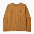 Дамска блуза с дълъг ръкав Patagonia P-6 Logo Responsibili-Tee LS dried mango