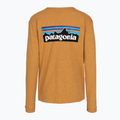 Дамска блуза с дълъг ръкав Patagonia P-6 Logo Responsibili-Tee LS dried mango 2