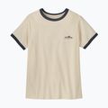 Дамска тениска Patagonia Fitz Roy Foothills Ringer Tee undyed natural