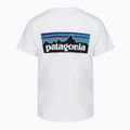Дамска тениска Patagonia P-6 Logo Responsibili-Tee fiber white 2
