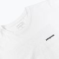 Дамска тениска Patagonia P-6 Logo Responsibili-Tee fiber white 3