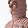 Дамско пухено яке Patagonia Down Sweater Hoody moonrise taupe 7