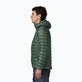 Мъжко пухено яке Patagonia Down Sweater Hoody treeline green 3