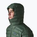 Мъжко пухено яке Patagonia Down Sweater Hoody treeline green 4