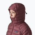 Дамско пухено яке Patagonia Down Sweater Hoody dark ruby 5