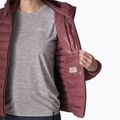 Дамско пухено яке Patagonia Down Sweater Hoody dark ruby 9