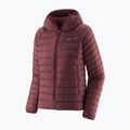 Дамско пухено яке Patagonia Down Sweater Hoody dark ruby 11
