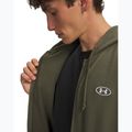 Мъжки суитшърт Under Armour Rival Fleece Full Zip marine od green/white 3