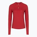 Дамска блуза за бягане с дълъг ръкав HOKA EveryRun Long Sleeve red agate