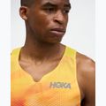 Мъжка тениска за бягане HOKA Race Day Singlet TR Print hoka citrus 5