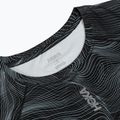 Мъжка тениска за бягане HOKA EveryRun CLF PRT black/white 3