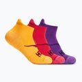 Чорапи HOKA No-Show Run Sock 3-pack egg yolk/cerise/virtual violet