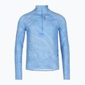 Мъжки суитшърт за бягане HOKA Skyform Half Zip CLF PRT mineral blue