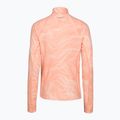 Дамски суитшърт за бягане HOKA Skyform Half Zip CLF PRT sunstone print 2