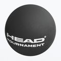 Топка за скуош HEAD Tournament Squash Ball черна 2