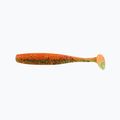 Przynęta gumowa Relax Bass 2,5 Laminated 4 szt. Chartreuse-Multi Glitter / Orange-Silver Glitter BAS25