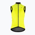 Мъжка жилетка за колоездене ASSOS Mille GT C2 Wind optic yellow