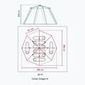 Палатка за къмпинг за 8 души Coleman Cortes Octagon 8 grey 2000019550 2