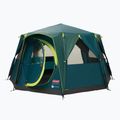 Coleman Cortes Octagon Blackout Спалня зелена Палатка за къмпинг за 8 души 3