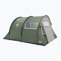 Coleman Coastline 4 Deluxe зелена палатка за къмпинг за 4 души