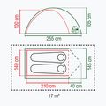 Палатка за трекинг Coleman Darwin за 2 души сива 2176903 2