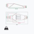 Coleman Cobra 3-местна палатка за трекинг сива 2176908 2