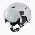 Скиорска каска Cairn Electron Visor mat white