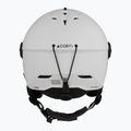 Скиорска каска Cairn Rise II Visor mat white 4
