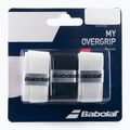 BABOLAT My Overgrip X3 Обвивки за тенис ракети черно и бяло 653045