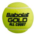 BABOLAT Gold All Court топки за тенис 4 бр. жълти 502085 3