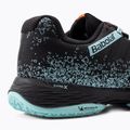 Babolat Sensa black/tanager turquoise дамски обувки за гребане 7