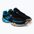 Мъжки обувки за бадминтон Babolat 22 Shadow Tour black/blue 5