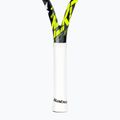 Детска тенис ракета Babolat Pure Aero Junior 26 сиво-жълта 140465 4