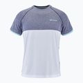 Мъжка тениска за тенис Babolat Play Crew Neck бяло и синьо 3MTE011