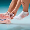 Дамски чорапи Babolat Badminton Pro Crew W white/english rose 3