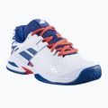 Детски обувки за тенис Babolat Propulse All Court white/estate blue 8
