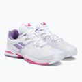 Детски обувки за тенис Babolat Propulse All Court бели 32S23884 4