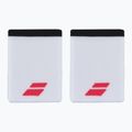 Лента за китка Babolat Logo Jumbo 2 бр. white/strike red